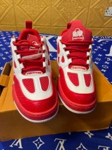 Louis Vuitton Skate Sneakers (Red/White – Brand New with Box)