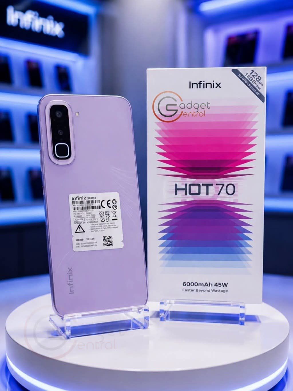 Smart phones listings in jos – whatsapp ready 5 Infinix hot 70 128gb