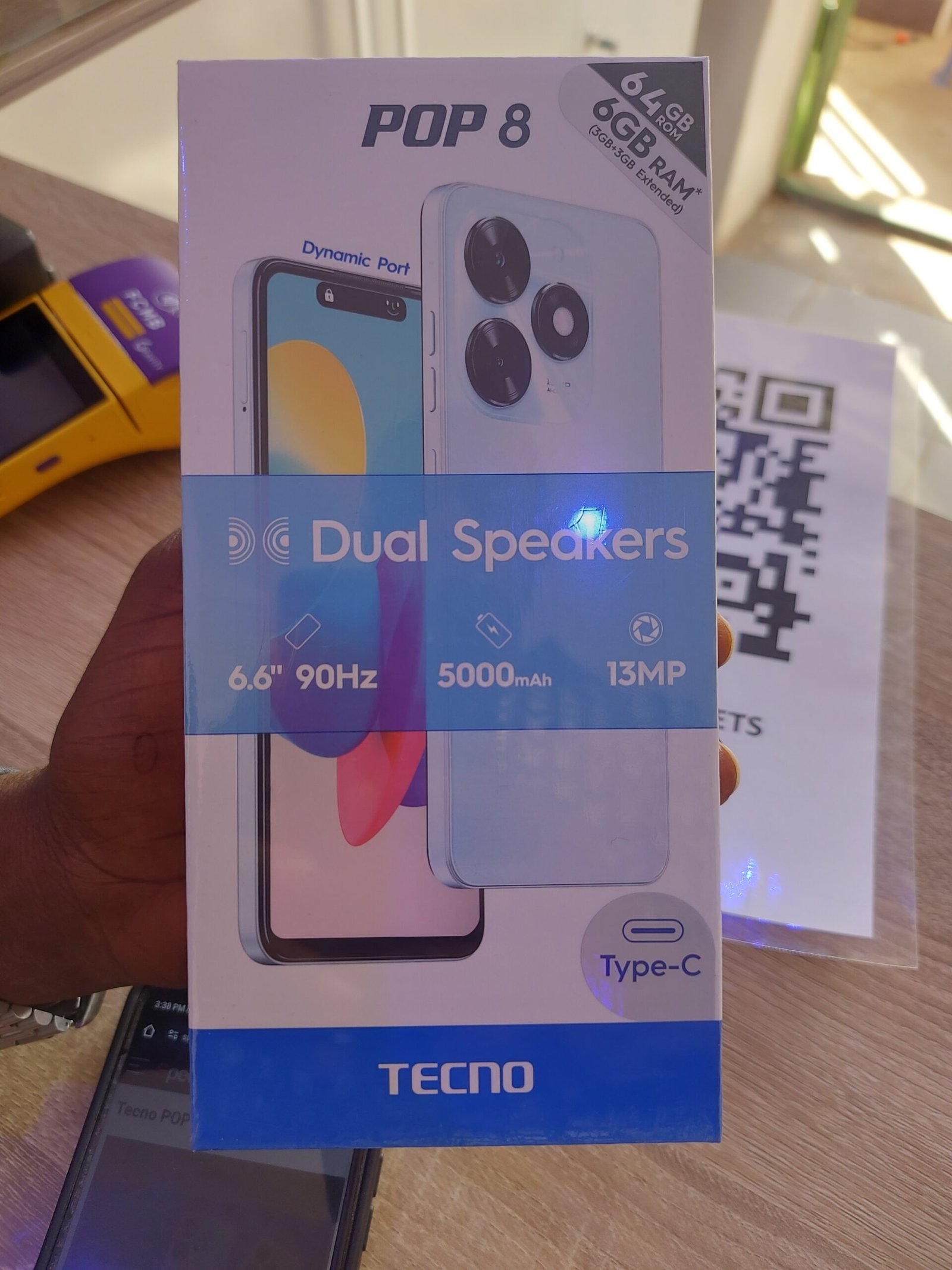 Tecno pop 8