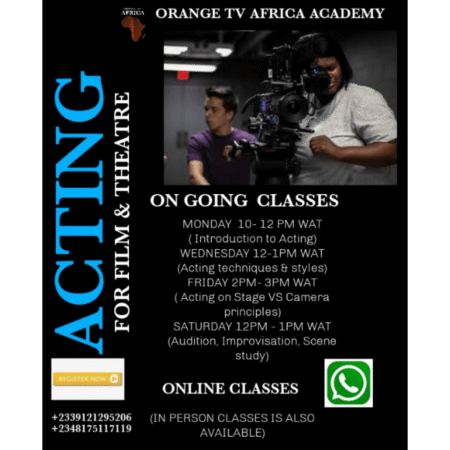ACTING TRAINING CLASS ACTING TRAINING CLASS