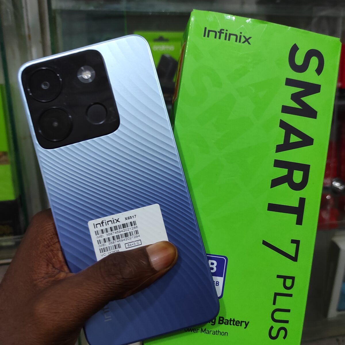 Infinix smart7plus 3+64gb