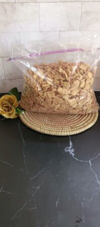 Milky chinchin flakes