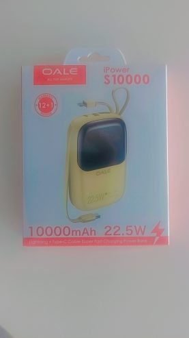 10000MAh Oale portable power bank 22.5W⚡️⚡️