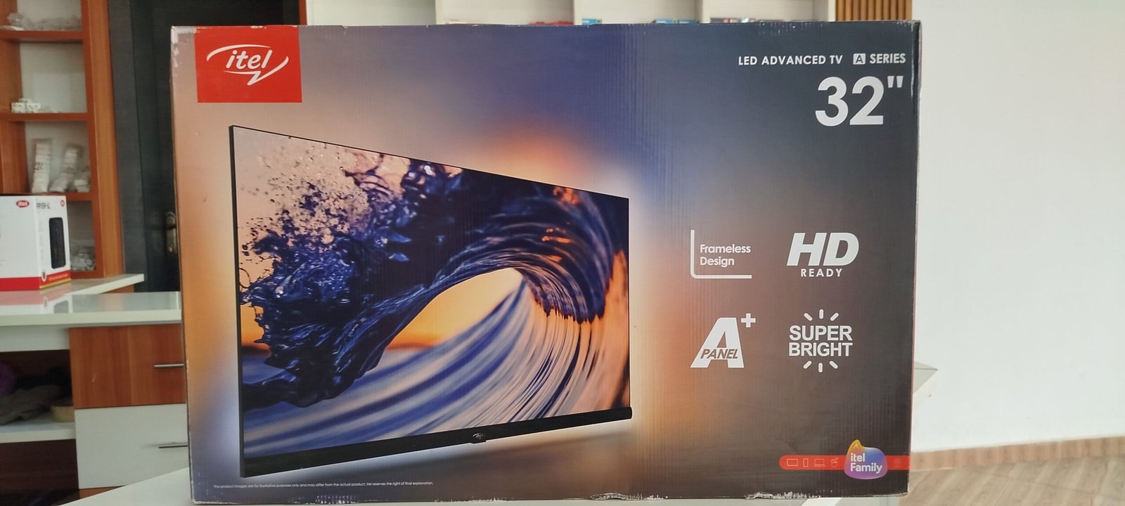 Itel a3250 led advanced tv (32" frameless design).