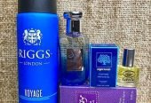 Perfumes and jewelries