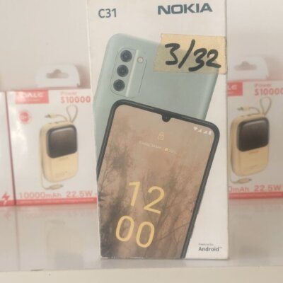 Nokia C31 – Reliable, Affordable, and Stylish