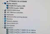 Heavy Duty Gaming Graphic Dell Laptop Workstation, i7..@..2.7GHz, 16GB RAM, 1000GB SSD, 2GB GPU, 5G-WiFi, BT4.0, DVD-RW, Win10Pro, OfficePro, CS6