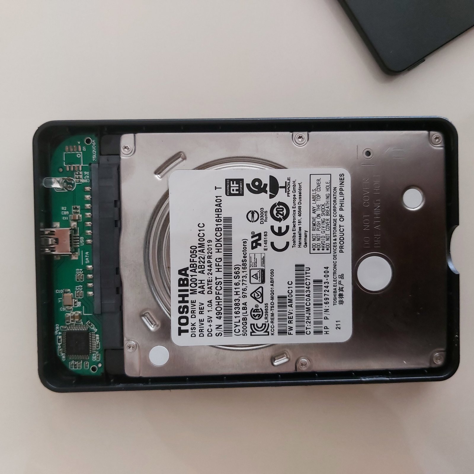 500gb internal hard disk drive (hdd) - reliable storage solution