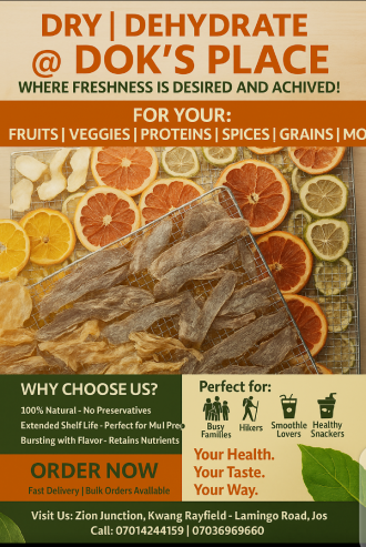 Dehydrating services