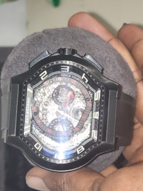 Hand Crafted DelaCour Wrist watch for sale
