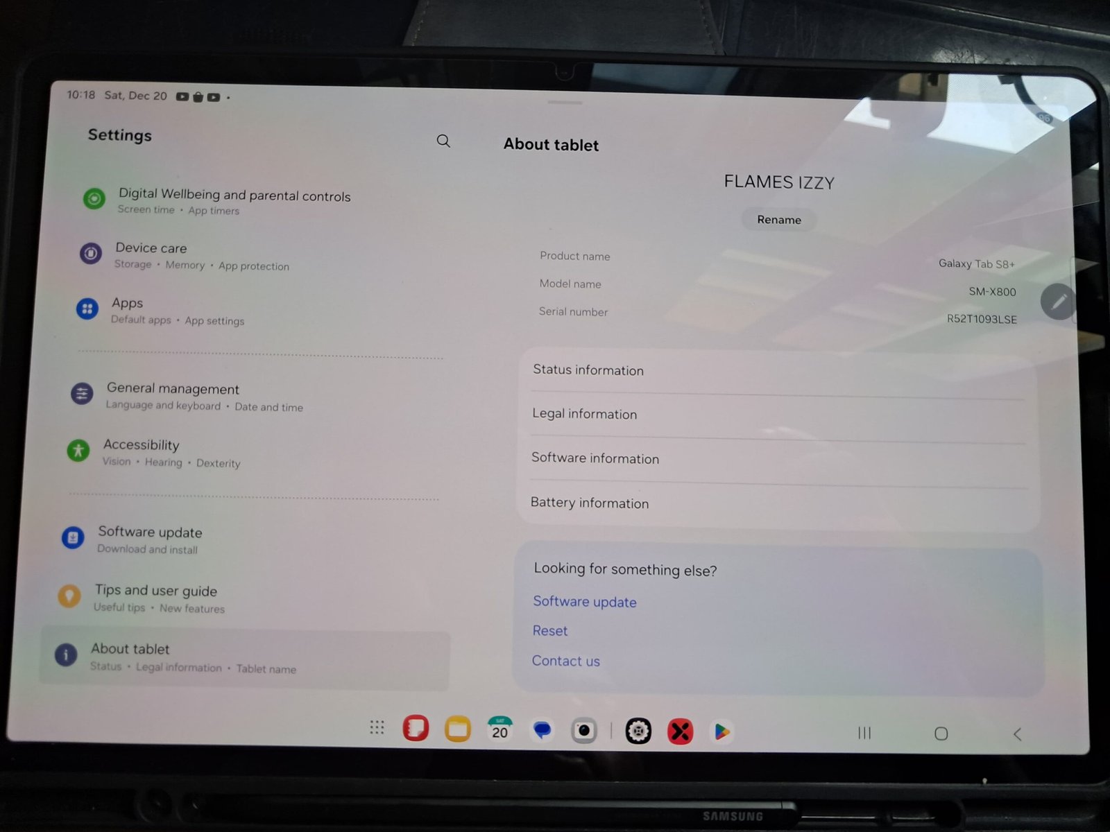 Samsung Galaxy Tab S8+