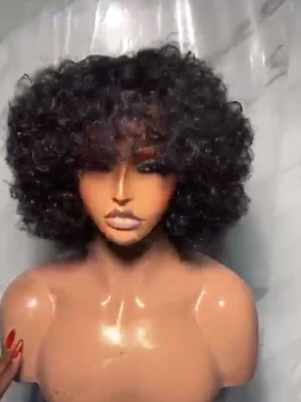 Baby fringe curls,100% human hair