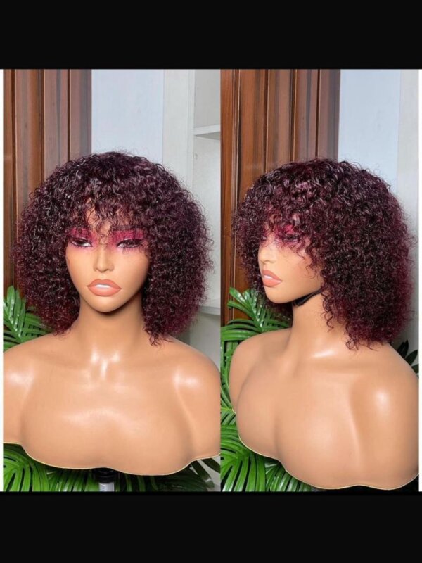 Fringe Jerry Curl wig