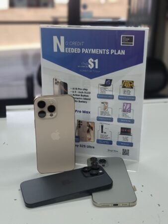 iPhone 16 Pro iPhone 16 Pro Max 6.9″ (T-Mobile) 256GB Heavy Used Black Titanium