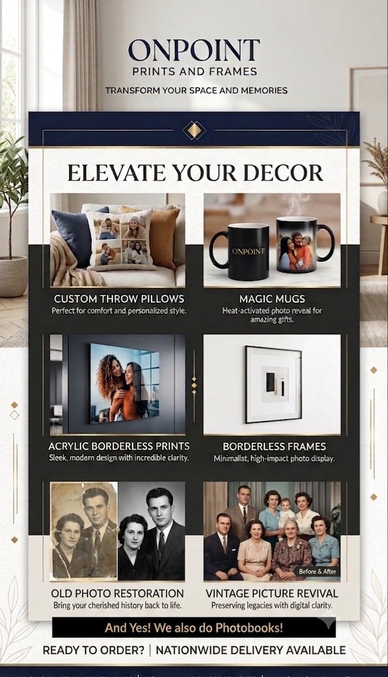 ONPOINT PRINTS AND FRAMES